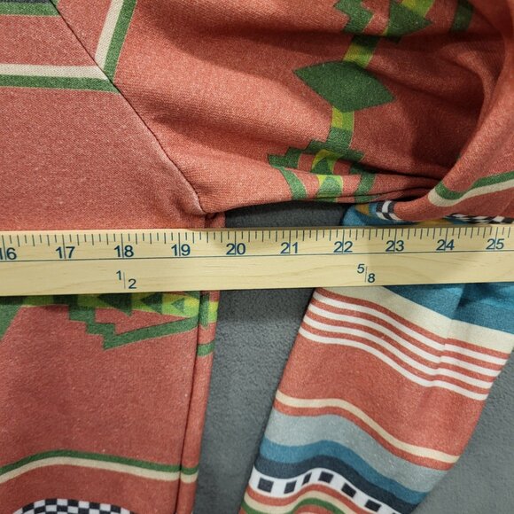 Aviator Nation Tulum Serape Sweatshirt Stripe Bolt Stitch Pullover Size XS - Picture 6 of 6